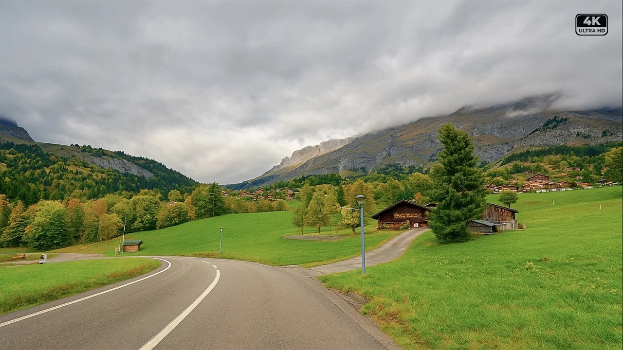 French Alps Scenic Drive 4K | Annecy - Col des Aravis - Chamonix scenic drive