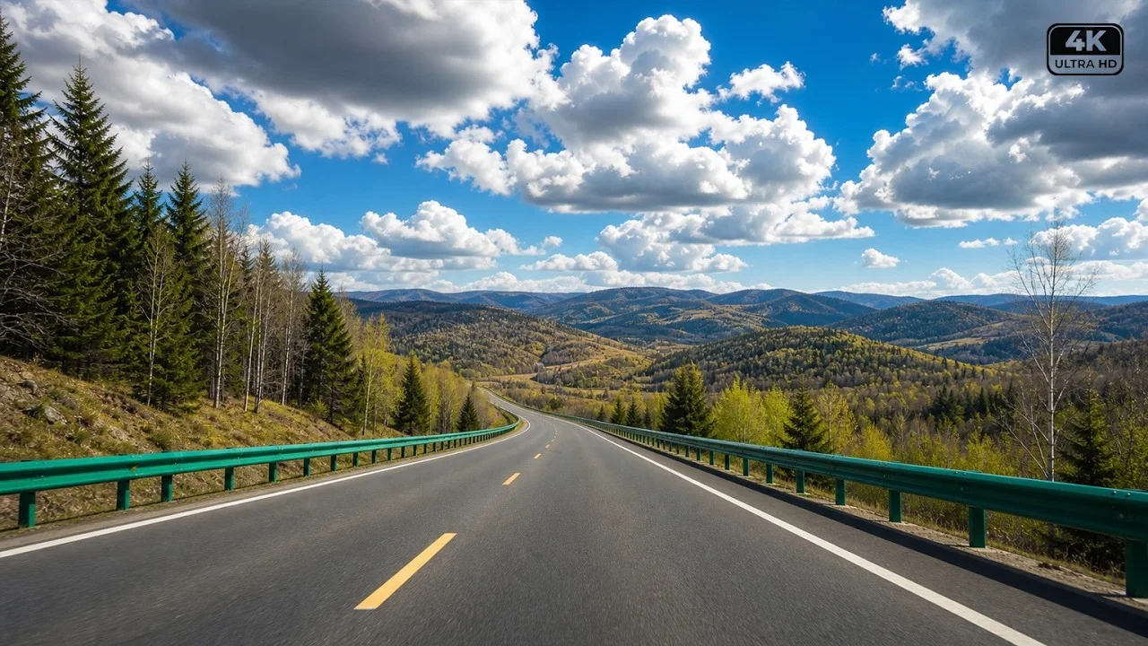 This Endless Forest Road in Remote China Feels Unreal | Scenic Drive 4K scenic drive